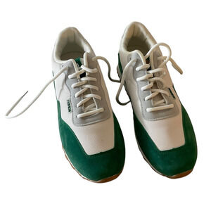 JDBL Fashion Shoes Mens Size 9.5 Suede Mesh Casual Sneakers EUR40 Gum Sole New